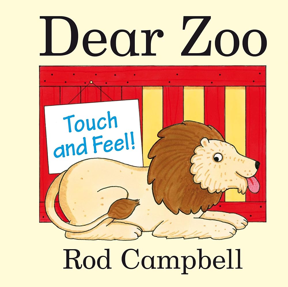 Dear Zoo Touch and Feel Book (Board Book) by Rod Campbell - Red Kangaroo Books