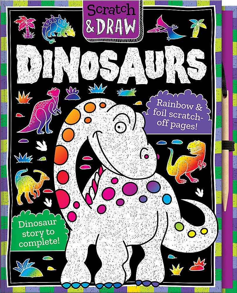 Dinosaurs (Scratch & Draw) - Red Kangaroo Books