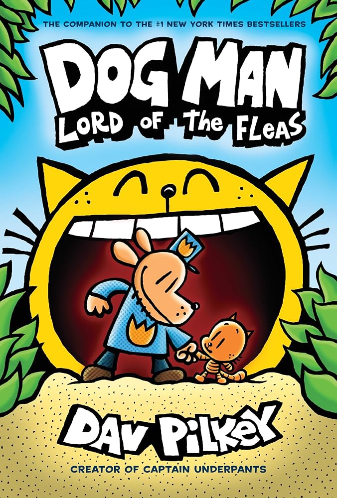 Dog Man 5 Lord of the Fleas - Red Kangaroo Books