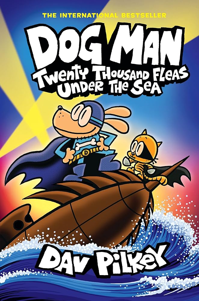 Dog Man: Twenty Thousand Fleas Under the Sea: A Graphic Novel (Dog Man #11): From the Creator of Captain Underpants by Dav Pilkey - Red Kangaroo Books