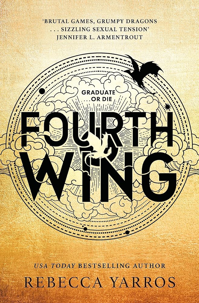 Fourth Wing (International Edition) by Rebecca Yarros - Red Kangaroo Books