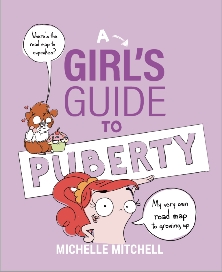 Girl's Guide to Puberty Book by Michelle Mitchell - Red Kangaroo Books