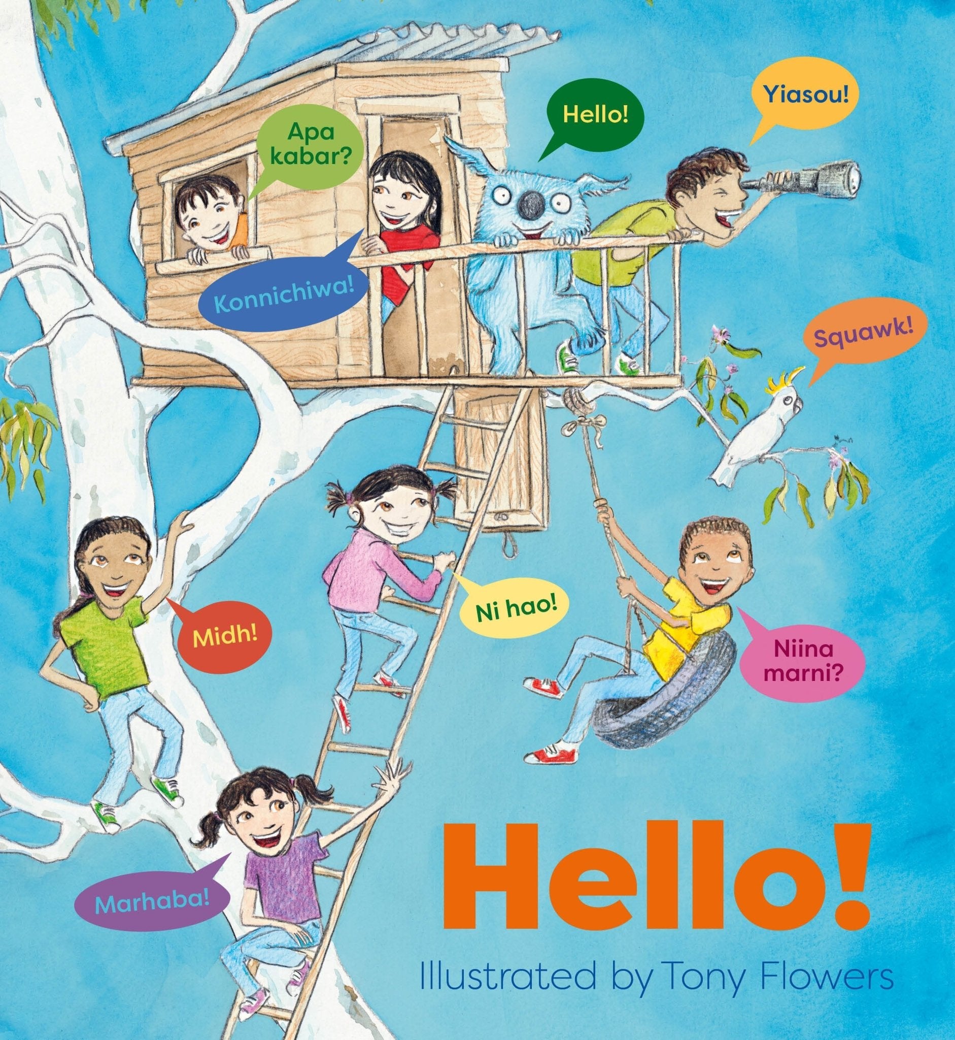 Hello! Illustrated by Tony - Red Kangaroo Books