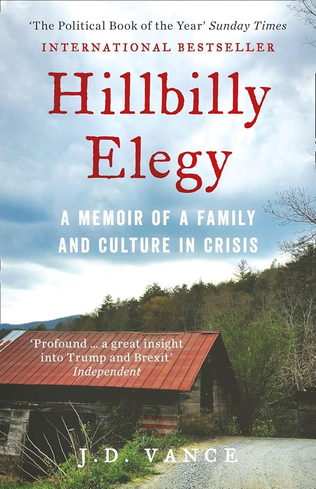 HILLBILLY ELEGY : A MEMOIR OF A FAMILY AND CULTURE IN CRISIS by J. Vance - Red Kangaroo Books