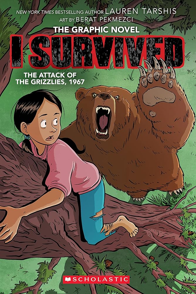 I Survived the Attack of the Grizzlies 1967 the Graphic Novel by Lauren Tarshis - Red Kangaroo Books