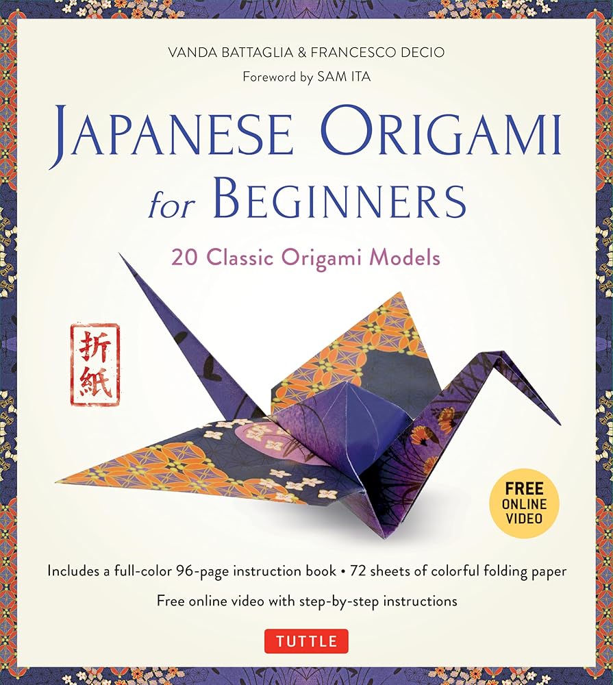 Japanese Origami for Beginners by Vanda Battaglia and Francesco Decio - Red Kangaroo Books