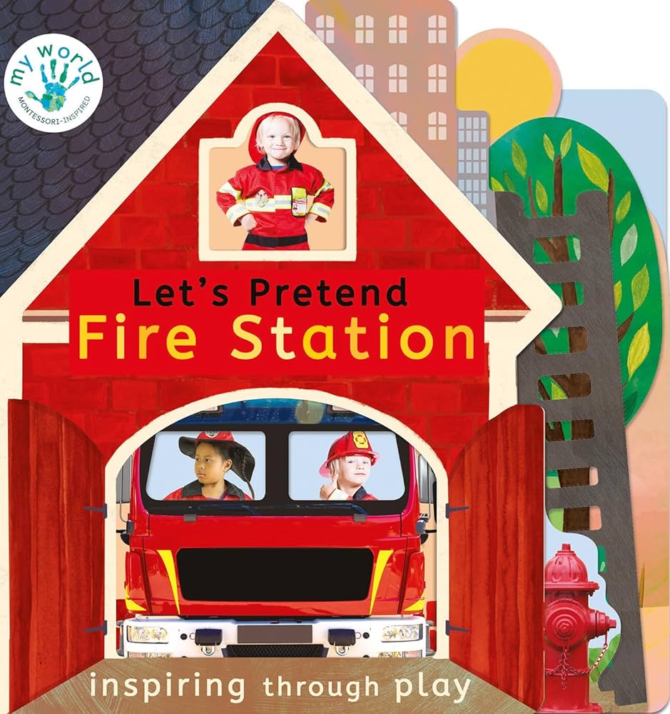 Let's Pretend Fire Station by Nicola Edwards - Red Kangaroo Books