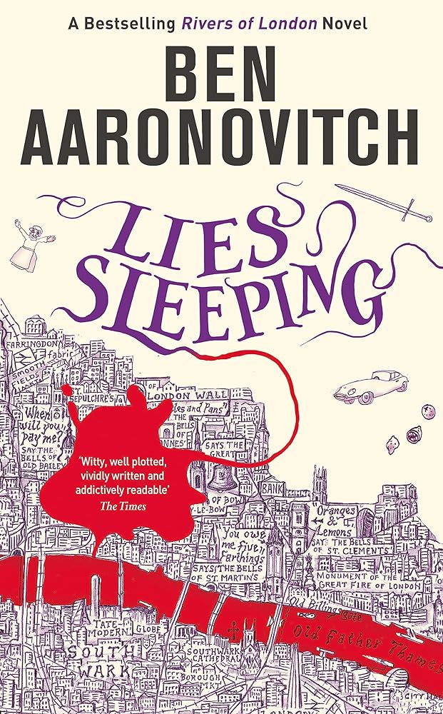 Lies Sleeping The New Bestselling Rivers of London novel - Red Kangaroo Books