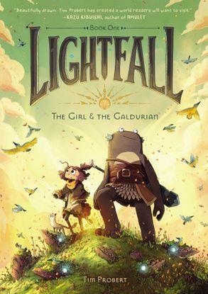 Lightfall The Girl & the Galdurian by Tim Probert - Red Kangaroo Books