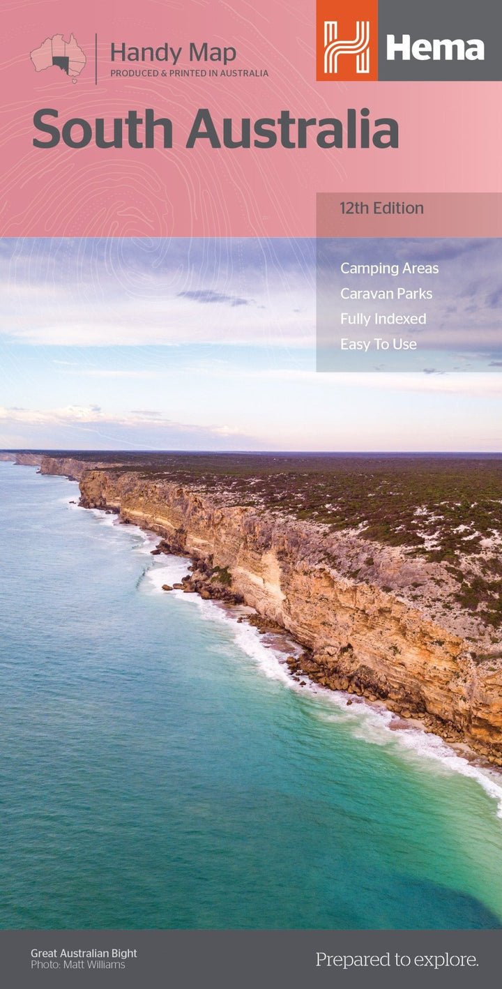 Map - South Australia Handy 12th Ed. - Red Kangaroo Books