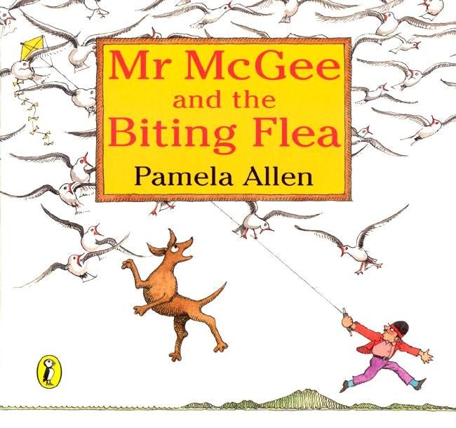Mr. McGee and the Biting Flea by Pamela Allen - Red Kangaroo Books - 9780140564198