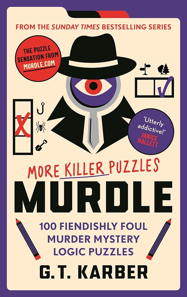 Murdle: More Killer Puzzles (International Edition) by G.T. Karber - Red Kangaroo Books - 9781800818057