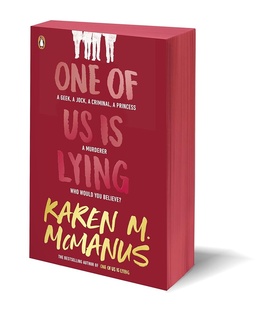 One Of Us Is Lying: TikTok made me buy it by Karen M. McManus - Red Kangaroo Books - 9780241739471