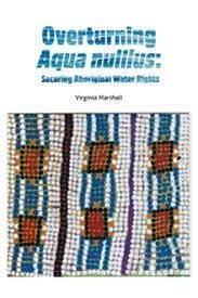 Overturning Aqua Nullius - Red Kangaroo Books - 9781922059093