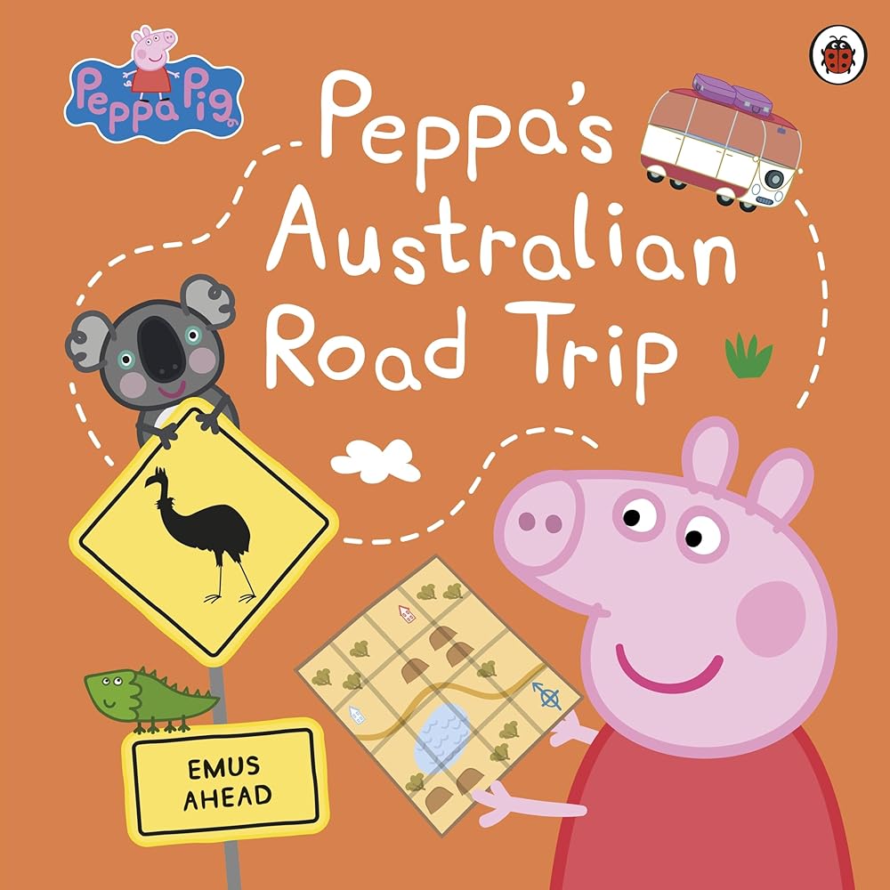 Peppa's Australian Road Trip by Peppa Pig - Red Kangaroo Books - 9780241677186
