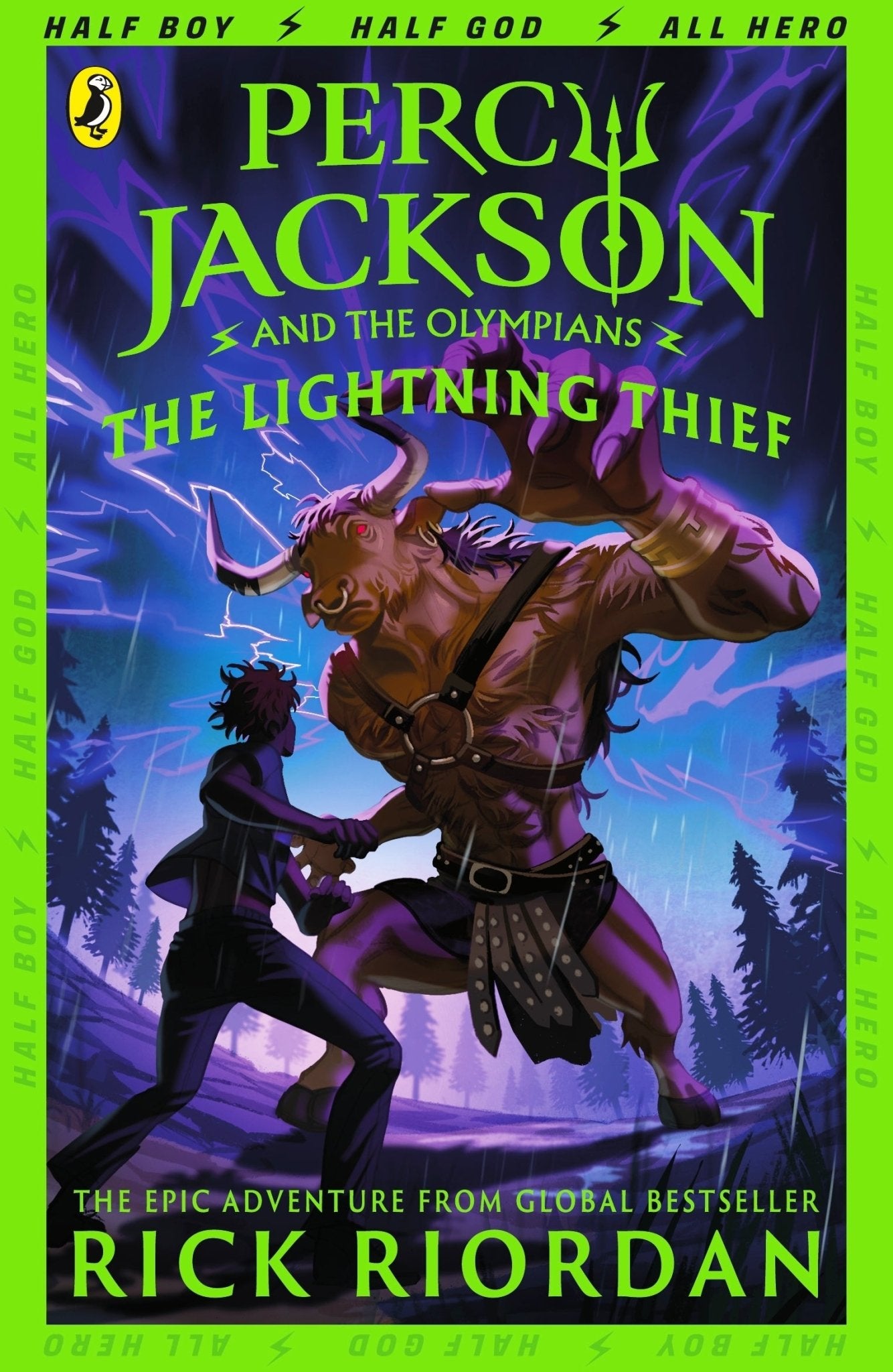 Percy Jackson and the Lightning Thief (Book 1) by Riordan Rick - Red Kangaroo Books - 9780141346809