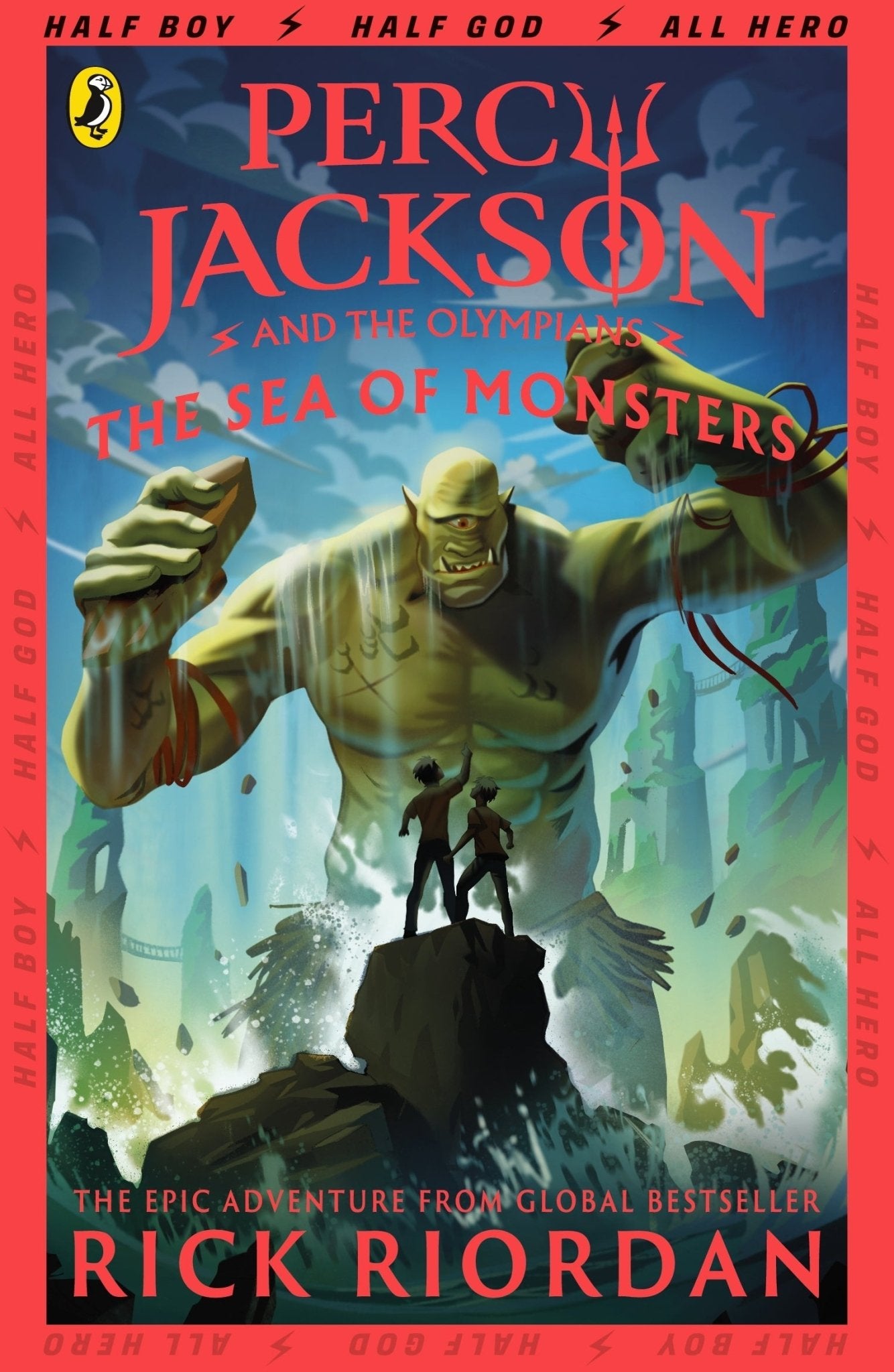 Percy Jackson & The Sea Of Monsters by RIORDAN RICK - Red Kangaroo Books - 9780141346847