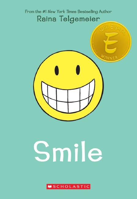 Smile by Raina Telgemeier - Red Kangaroo Books - 9780545132060
