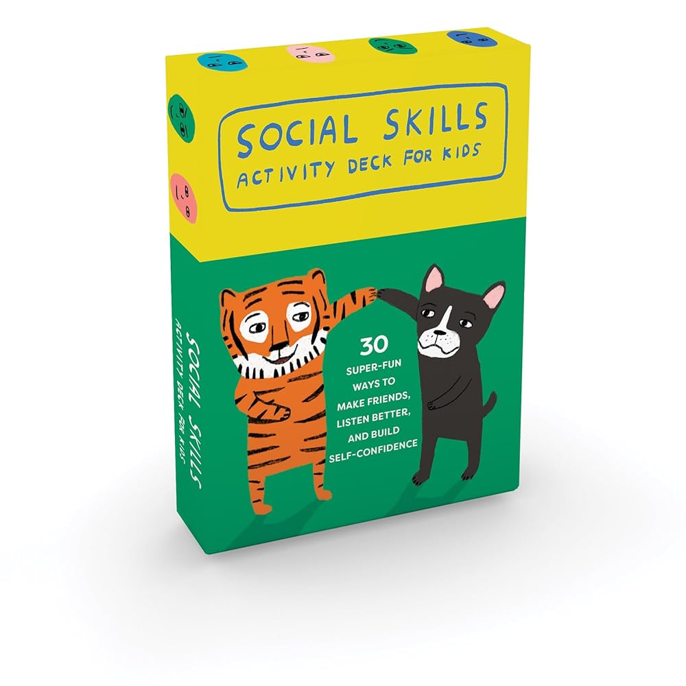 Social Skills Activity Deck for Kids: 30 Super Fun Ways to Make Friends, Listen Better, and Build Self - Confidence by Brad Petersen, Betsy Petersen - Red Kangaroo Books - 9781423665120