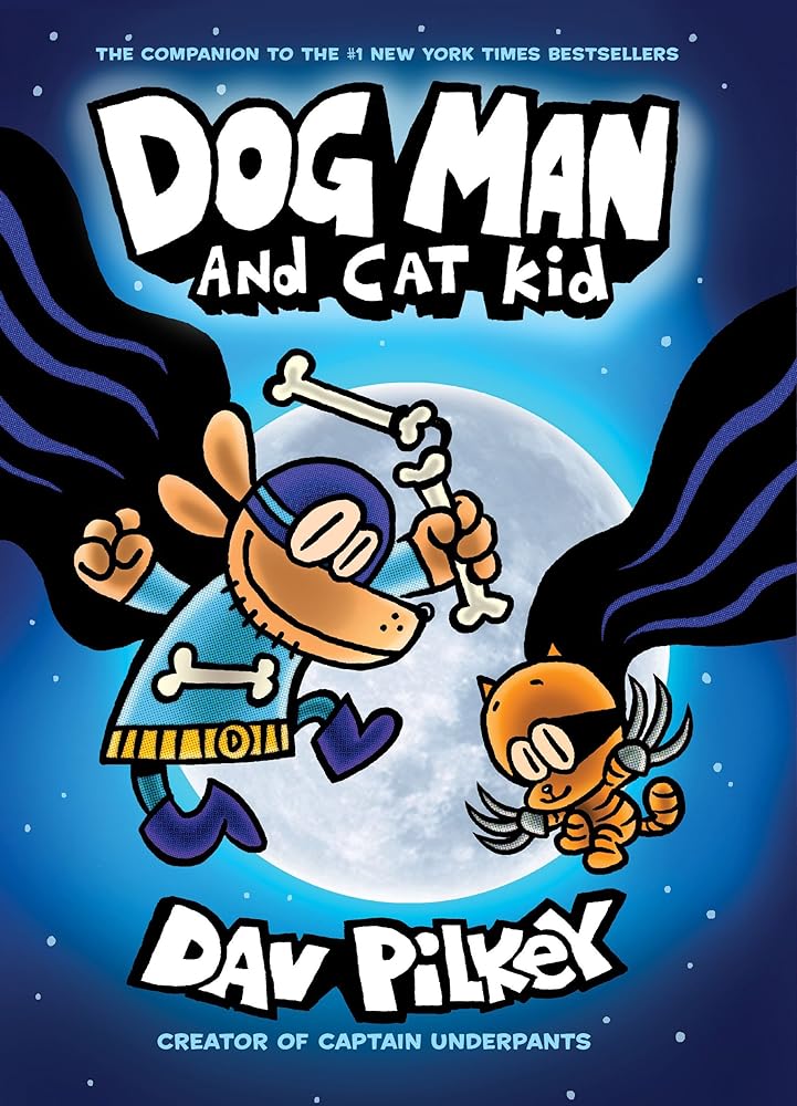 The Adventures of Dog Man 4 Dog Man and Cat Kid - Red Kangaroo Books - 9780545935180