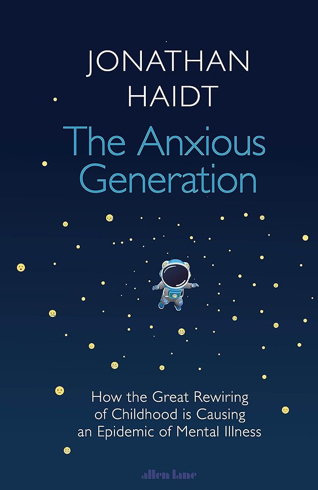 The Anxious Generation by Jonathon Haidt - Red Kangaroo Books - 9780241694909