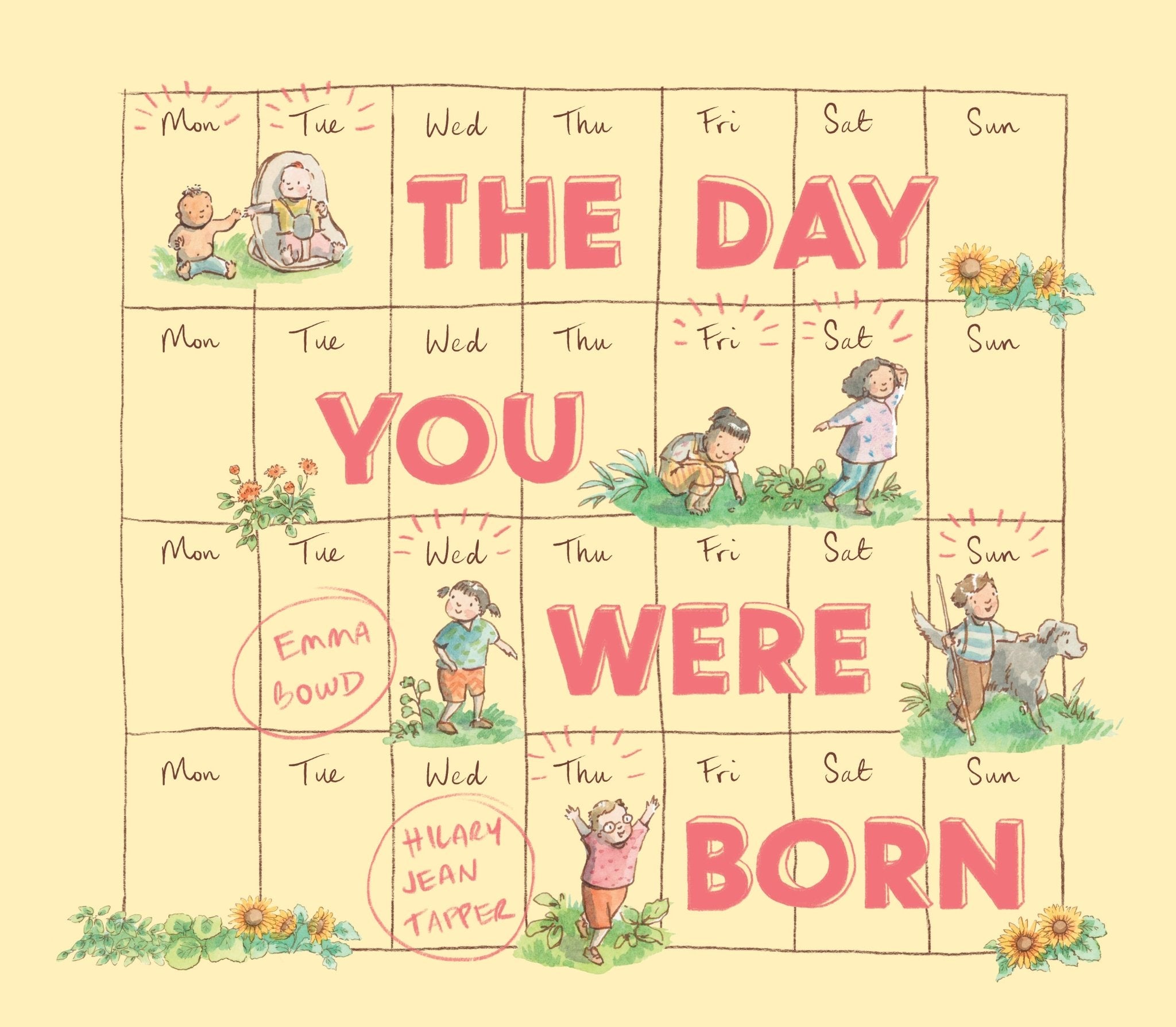 The Day You Were Born by Emma Bowd and Hilary Jean Tapper - Red Kangaroo Books - 9781922863706