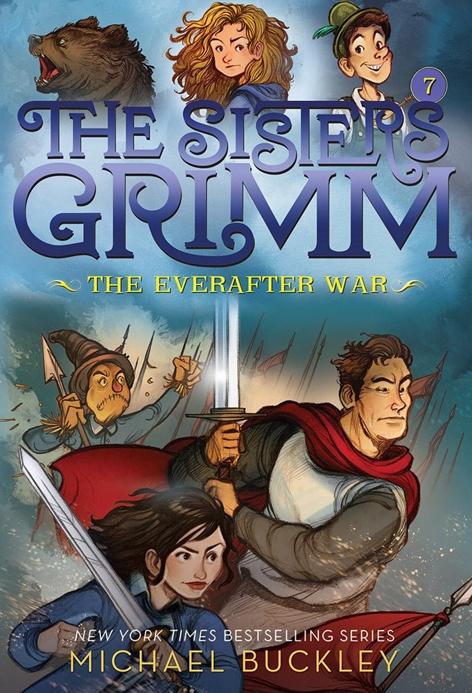 The Everafter War (The Sisters Grimm #7) 10th Anniversary Edition by Michael Buckley - Red Kangaroo Books - 9781419720116
