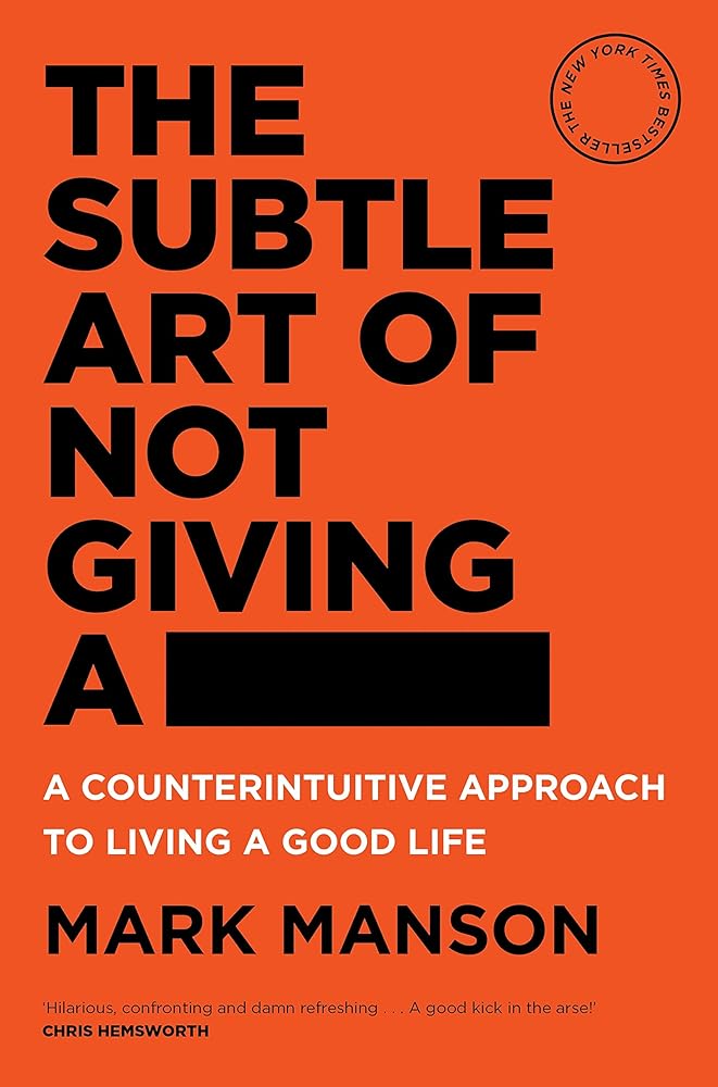 The subtle art of not giving a Fxxx by Mark Manson - Red Kangaroo Books - 9781760558772