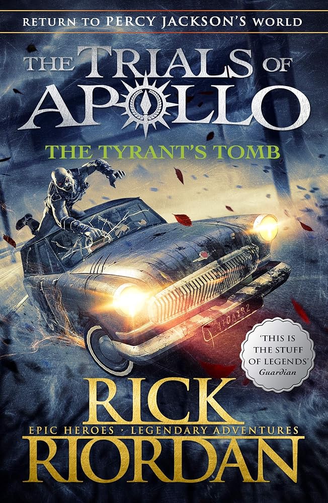 The Tyrant’s Tomb (The Trials of Apollo Book 4) by Rick Riordan - Red Kangaroo Books - 9780141364056