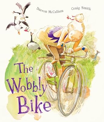 The Wobbly Bike by Darren McCallum, Craig Smith - Red Kangaroo Books - 9781760656416