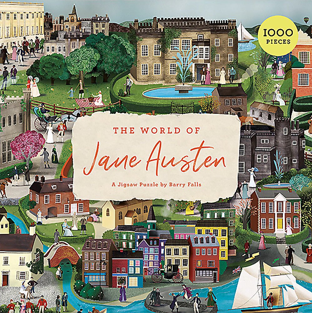 The World of Jane Austen A Jigsaw Puzzle - Red Kangaroo Books - 9781786279118