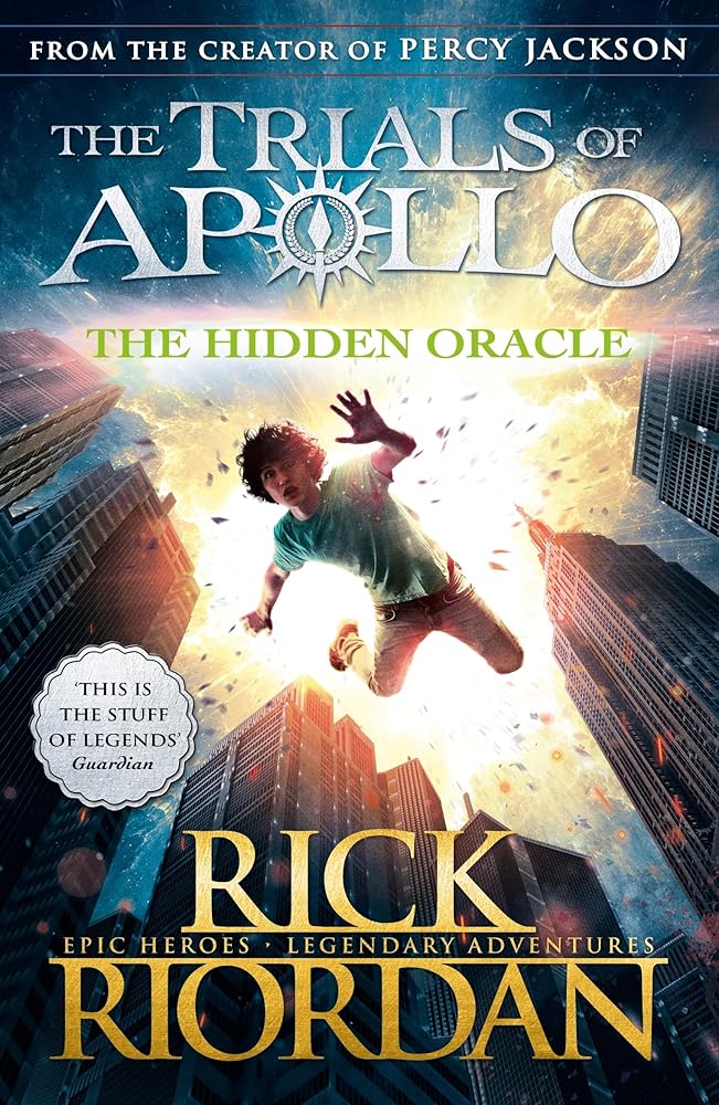 Trials Of Apollo Bk 1 The Hidden Oracle by Riordan Rick - Red Kangaroo Books - 9780141363929