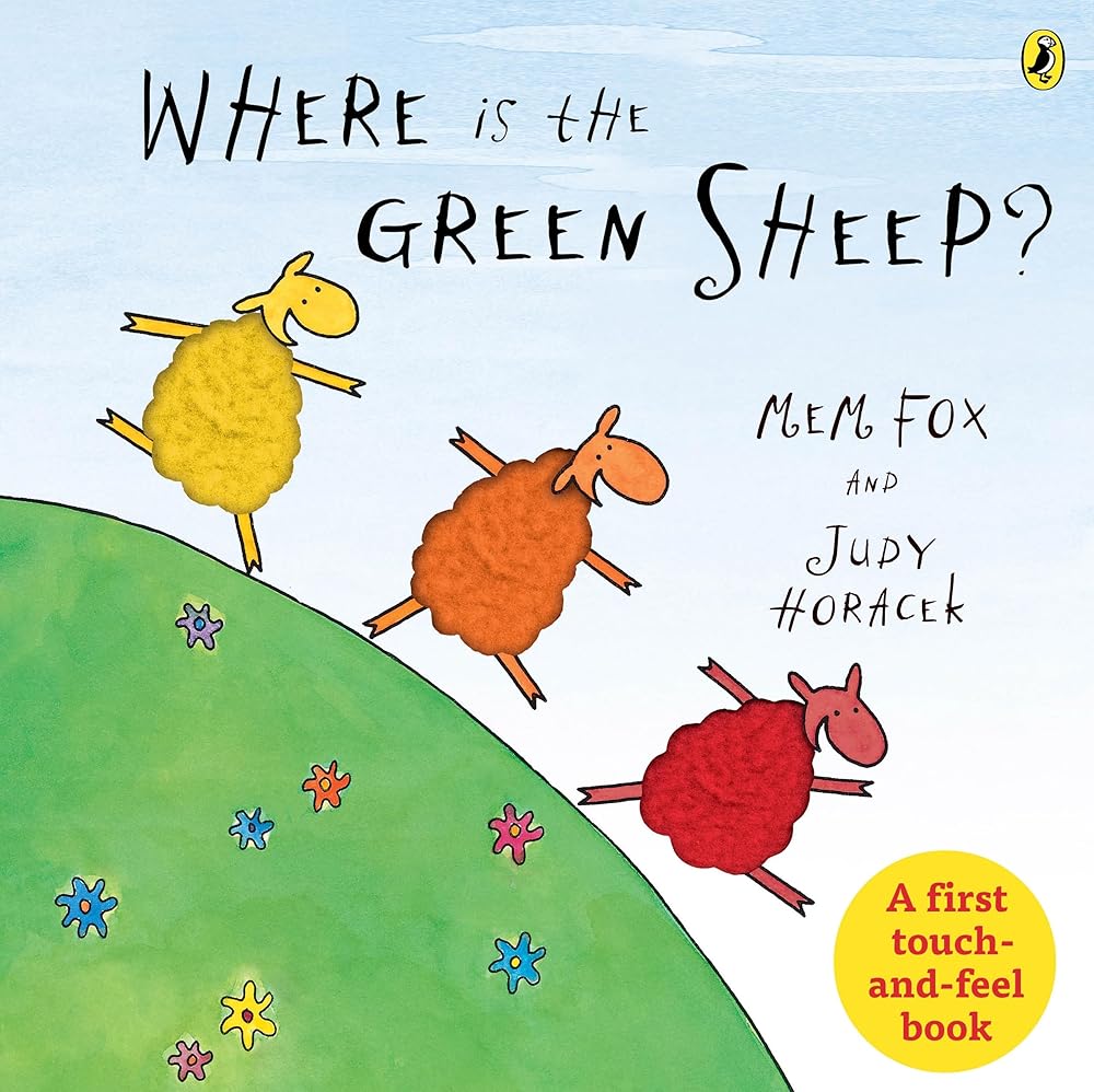 Where is the Green Sheep? Touch and Feel