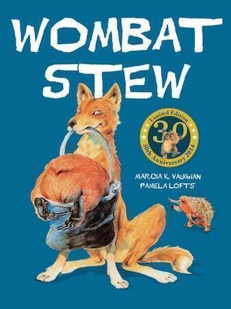 Wombat Stew 30th Anniversary Edition by Marcia K Vaughan & Pamela Lofts - Red Kangaroo Books - 9781743621837