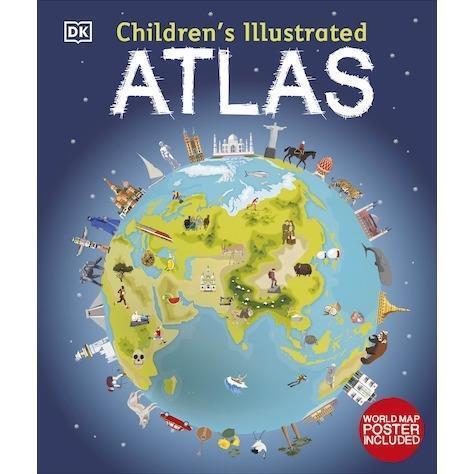 Children's Illustrated Atlas - Red Kangaroo Books