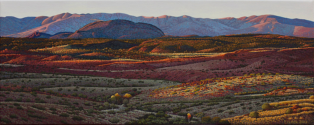 Evening View from the Ridge - Pauline Clack