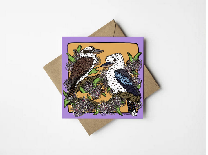 Melanie Gunner - Kookaburras Greeting Card