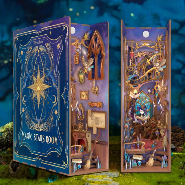 Magic Stars Room Book Nook Tonecheer
