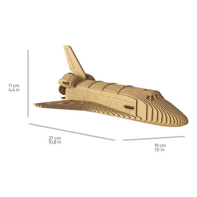 NASA Space Shuttle 3D Cardboard Puzzle
