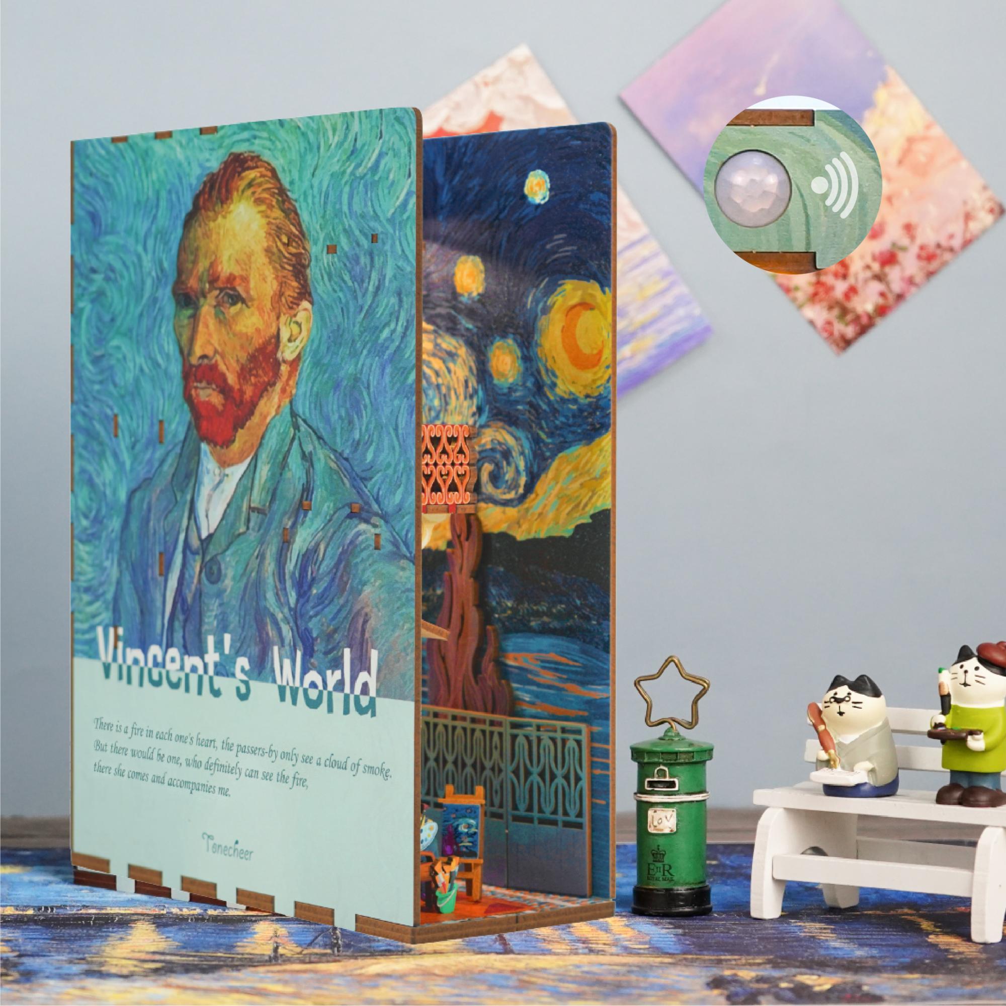 Vincent’s World Book Nook Tonecheer