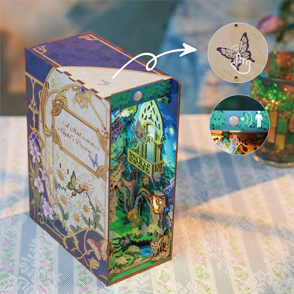 A Midsummer Night’s Dream Large Book Nook Tonecheer