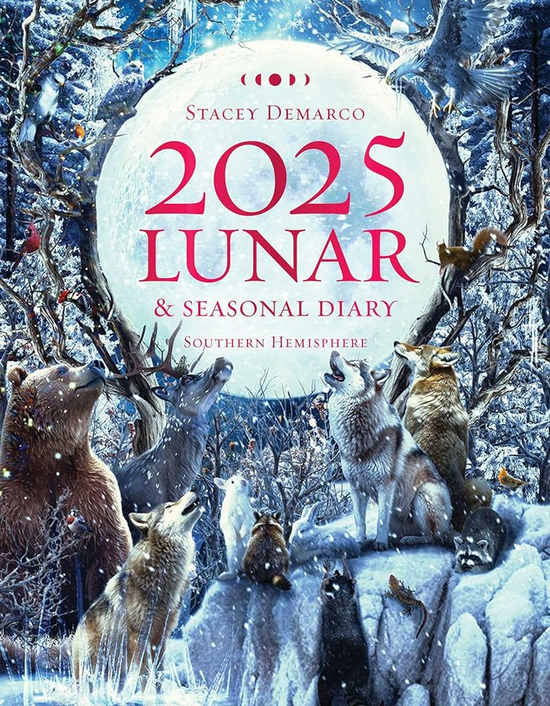 2025 Lunar and Seasonal Diary - Southern Hemisphere by Stacey Demarco - Red Kangaroo Books