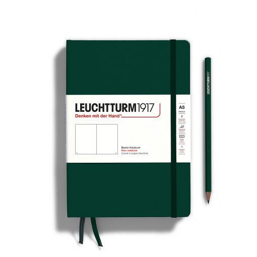 Plain notebook Leuchtturm 1917 - Forest Green