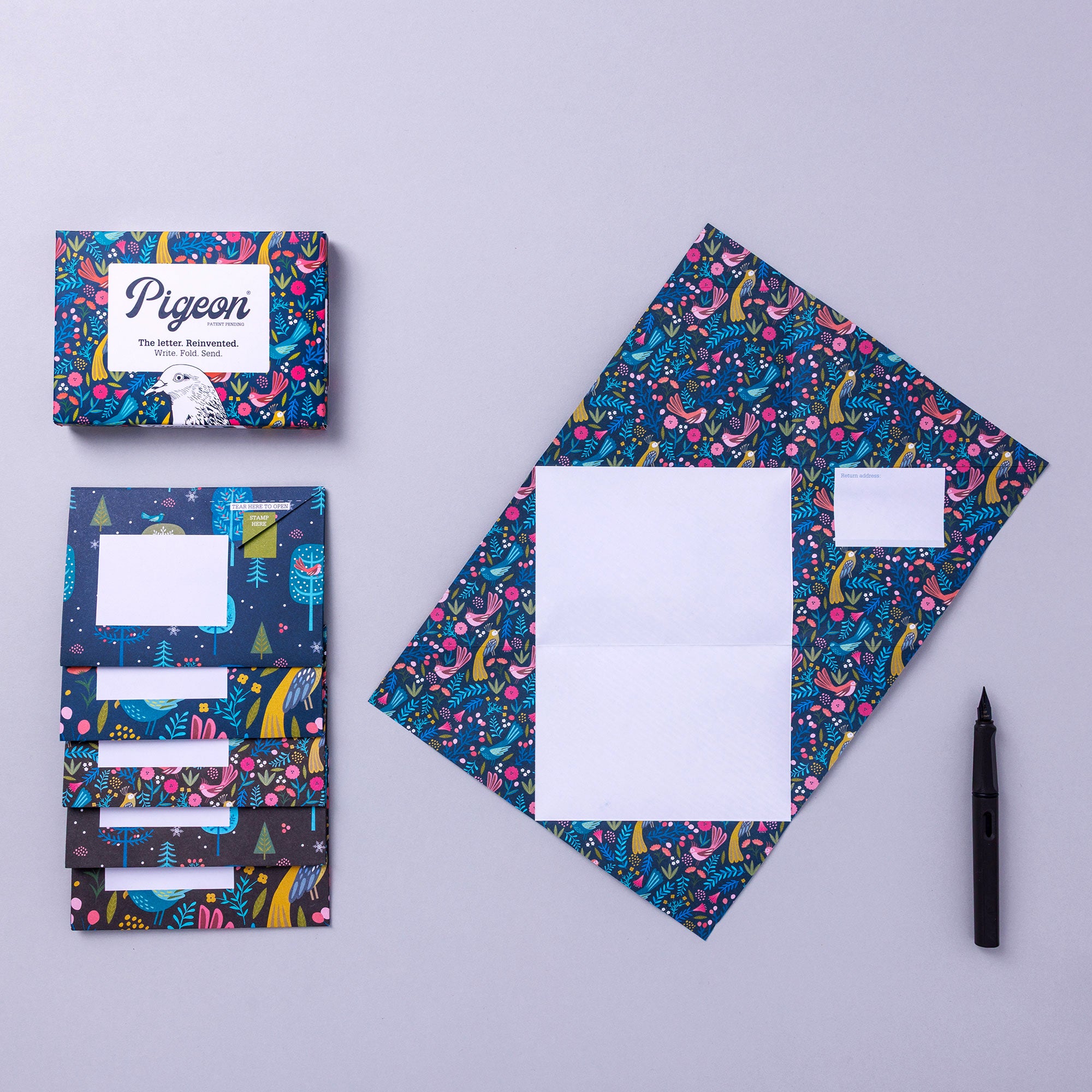 Magical Menagerie Pigeons Letter Writing Set