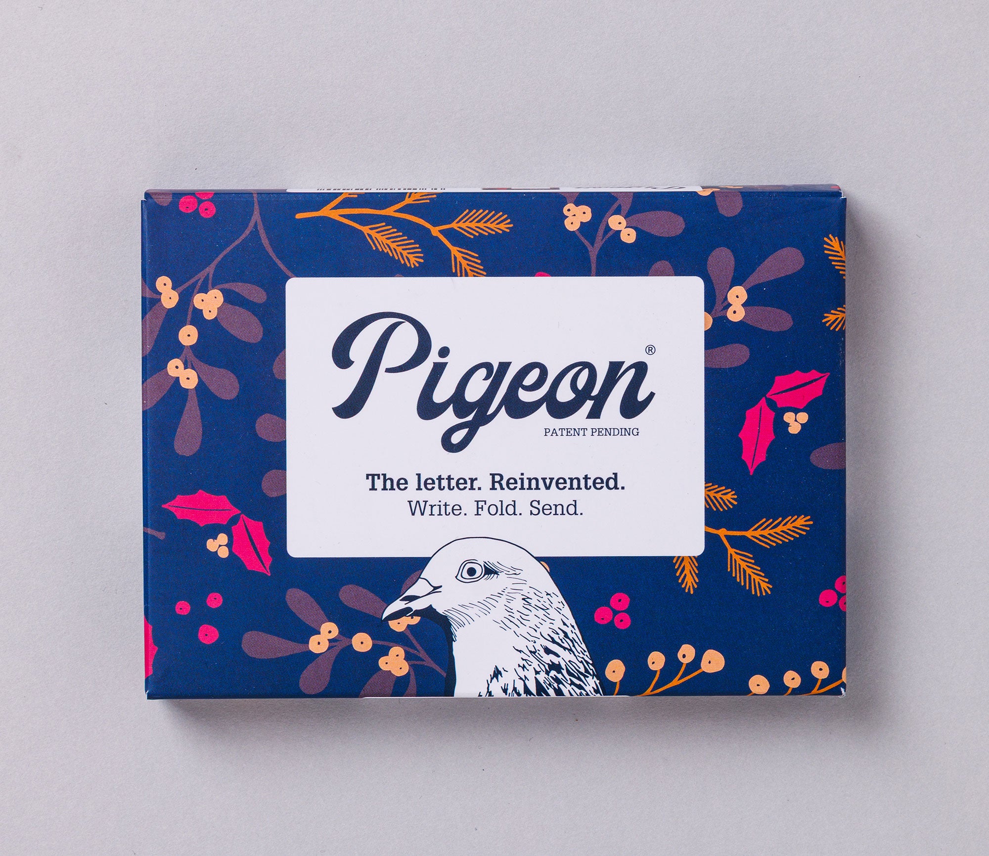 Winter Berries Pigeon Folding Letter Writing Set