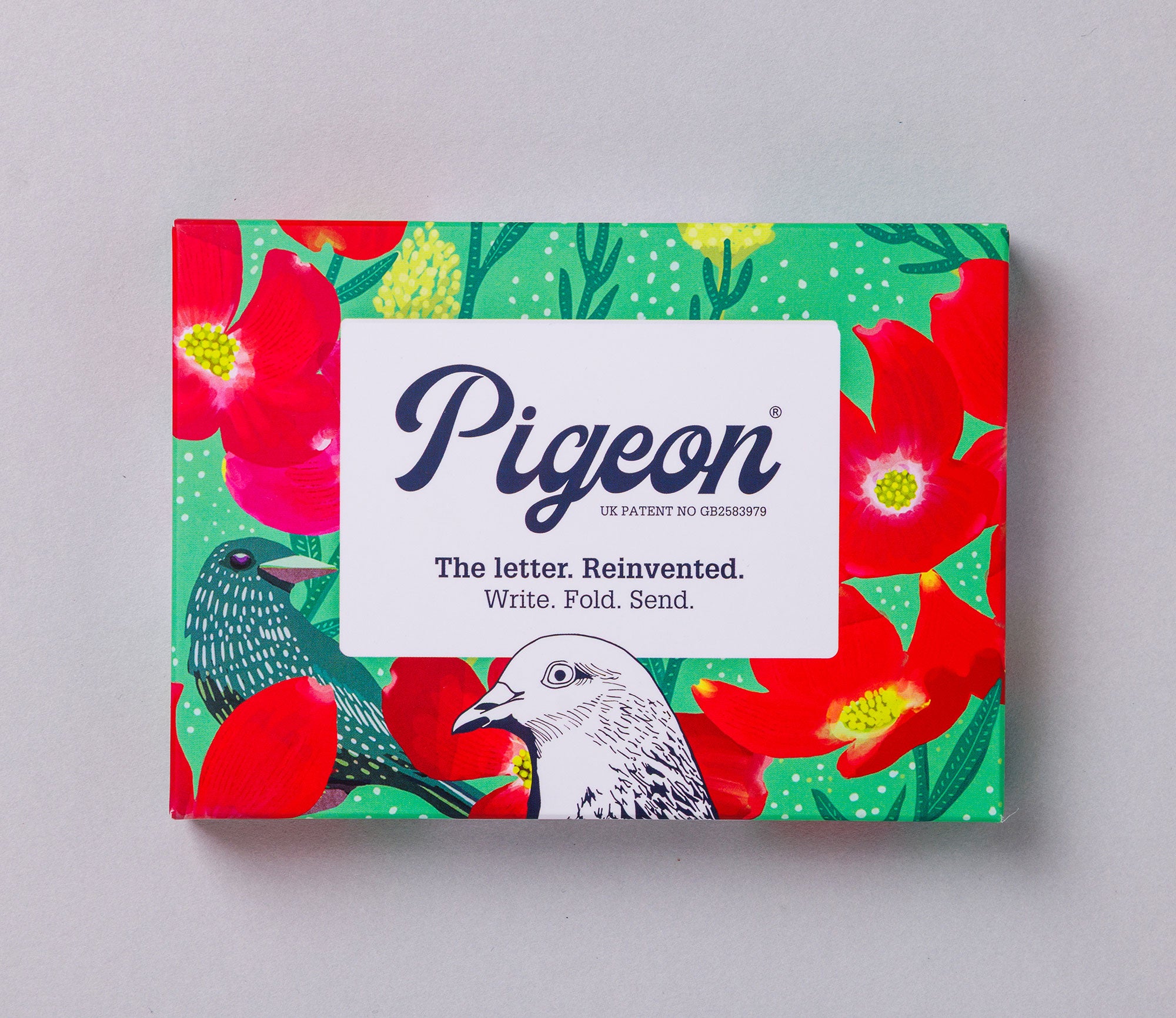 Dusk to Dawn Pigeons Folded Letter Set