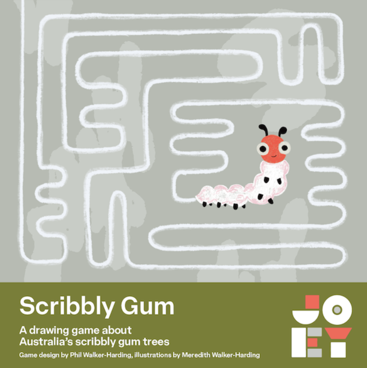 Scribbly Gum board game by Phl Walker-Harding