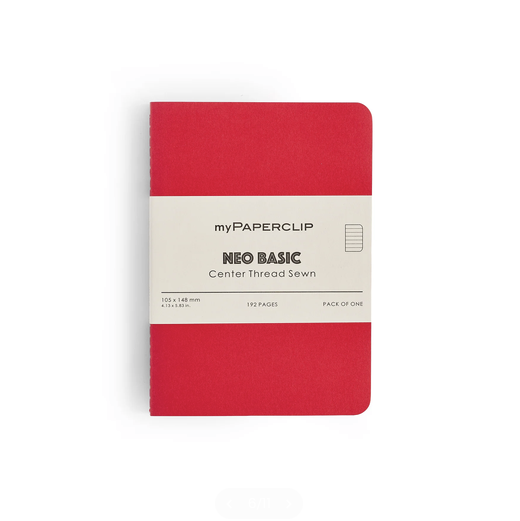 NeoBasic A6 Notebook - Red