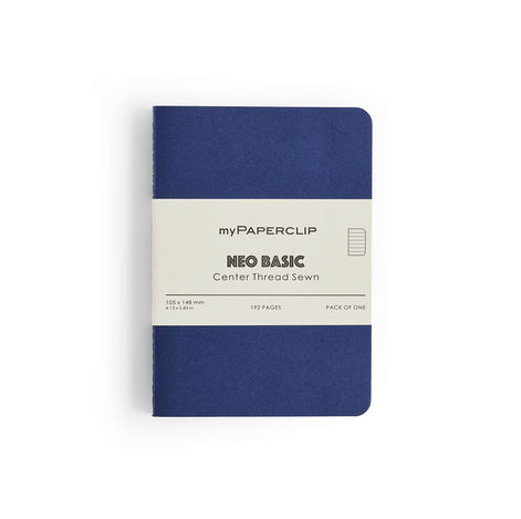 Neo Basic Series A6 - Ruled - Blue