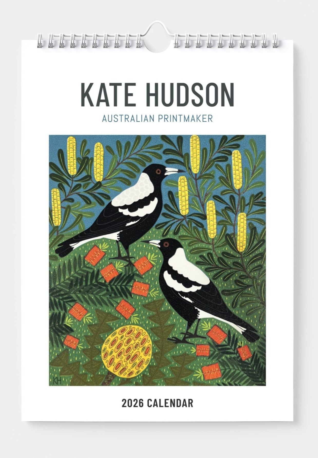 2026 Calendar Kate Hudson Australian Printmaker